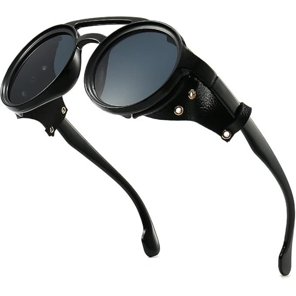 Sunglasses OVERSIZED Round Circle SHIELD Large Lens Women CARLA Celebrity MASK - Picture 3 of 13